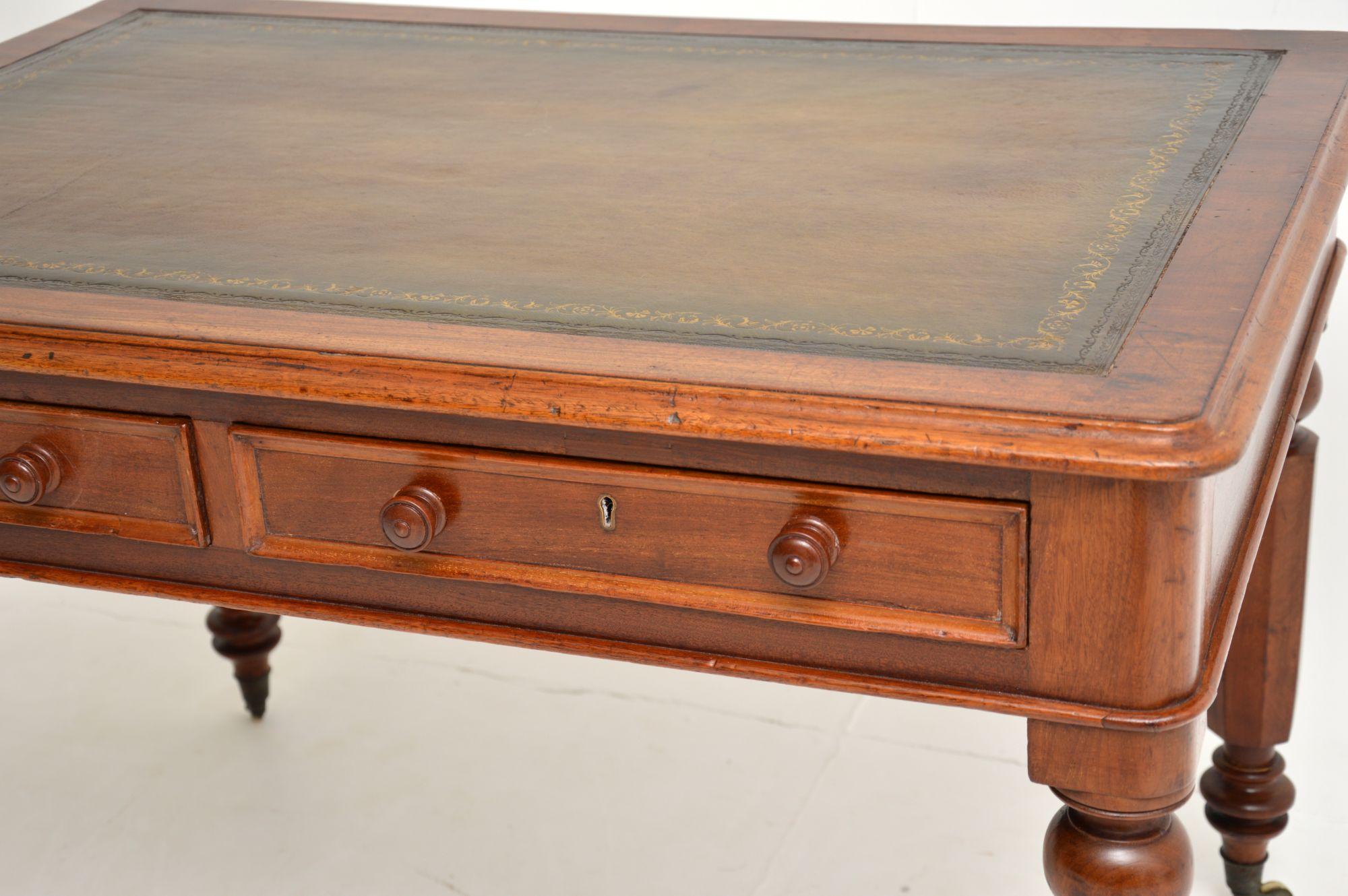 Antique William iv Writing Table / Desk In Good Condition In London, GB