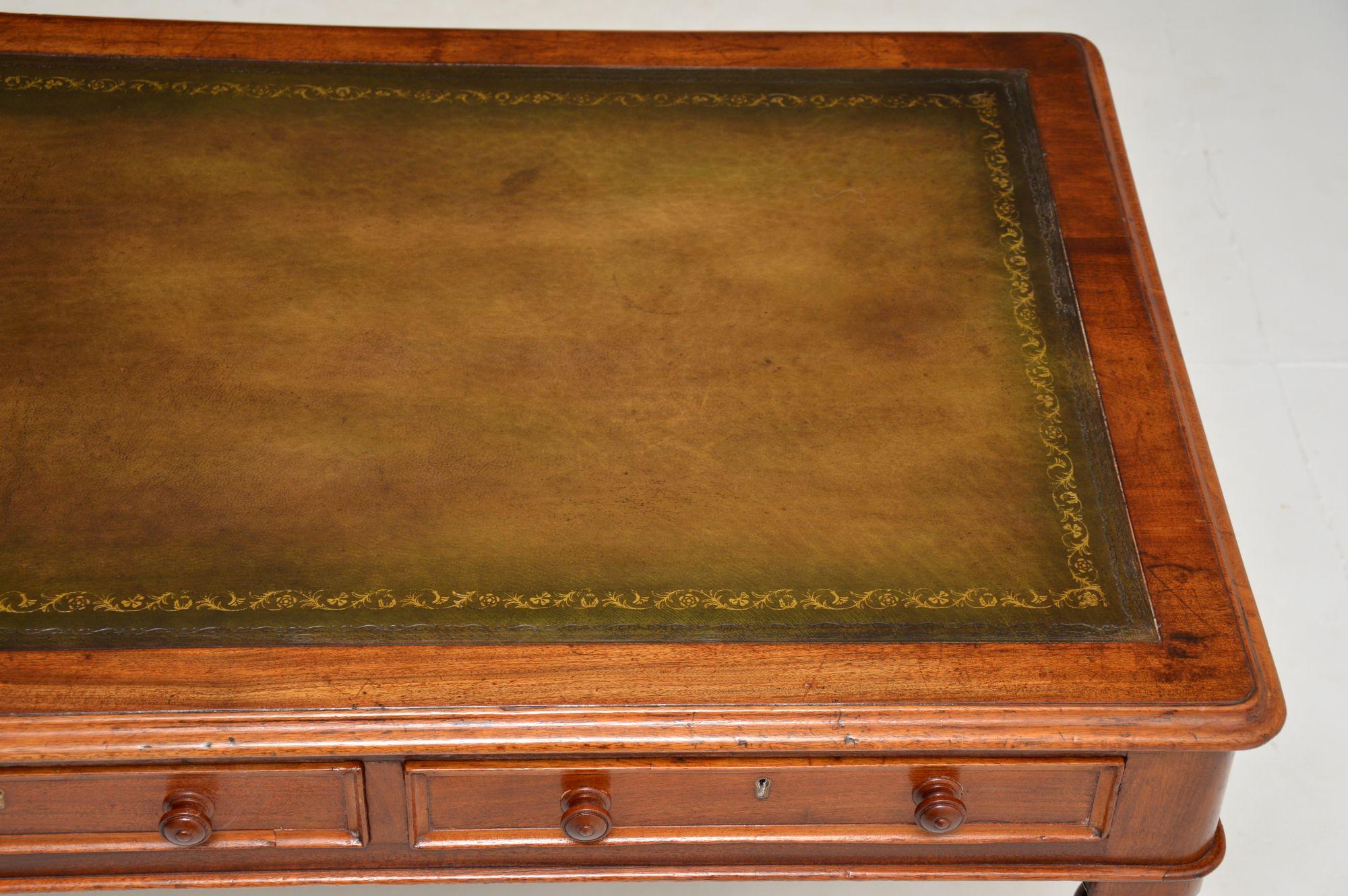 19th Century Antique William iv Writing Table / Desk