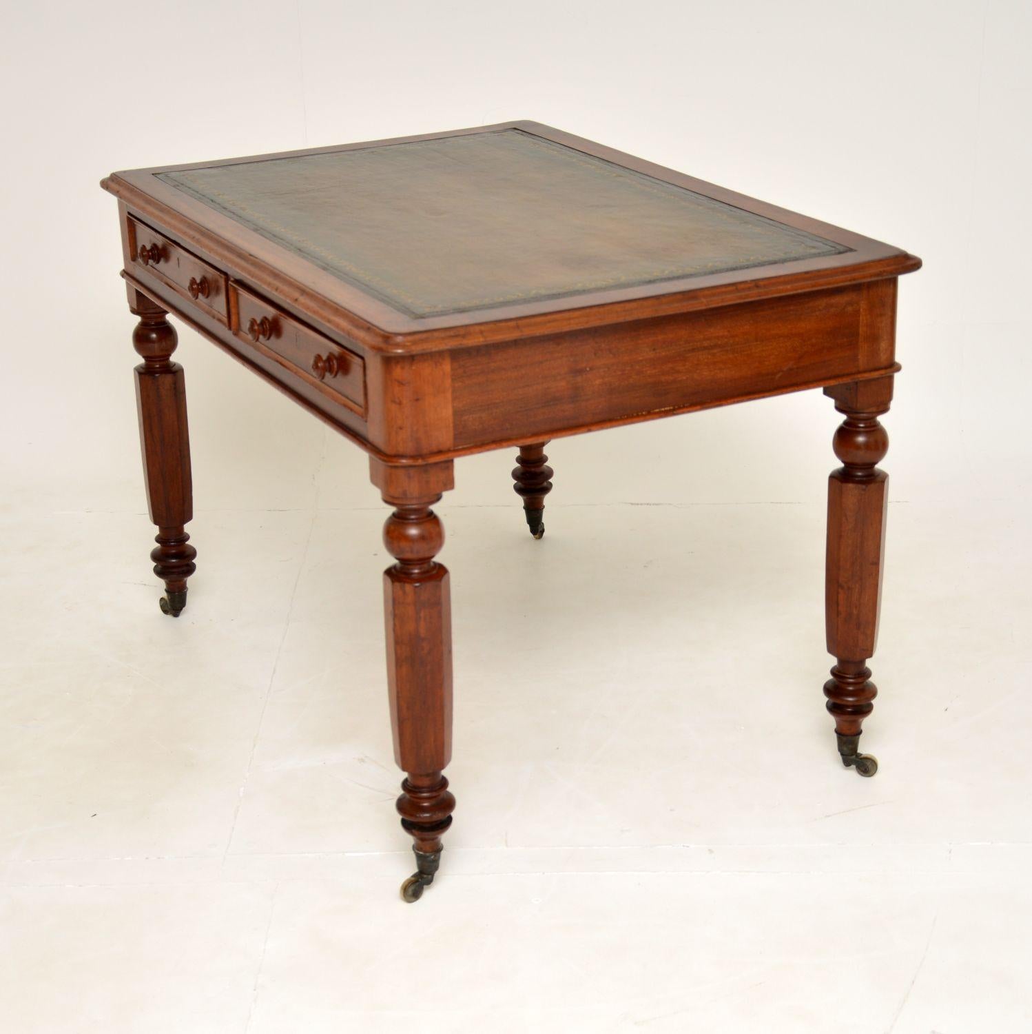 Antique William iv Writing Table / Desk 2
