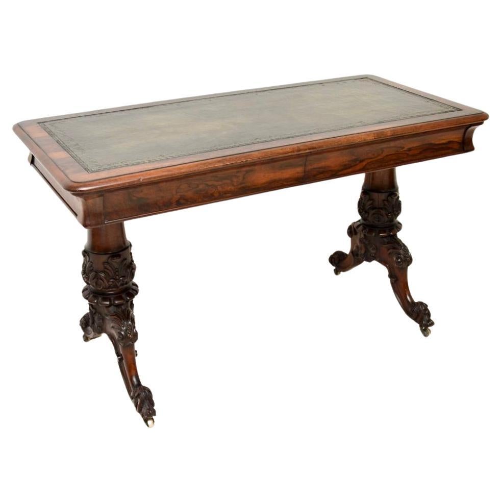 Ancienne table à écrire / bureau William IV en vente