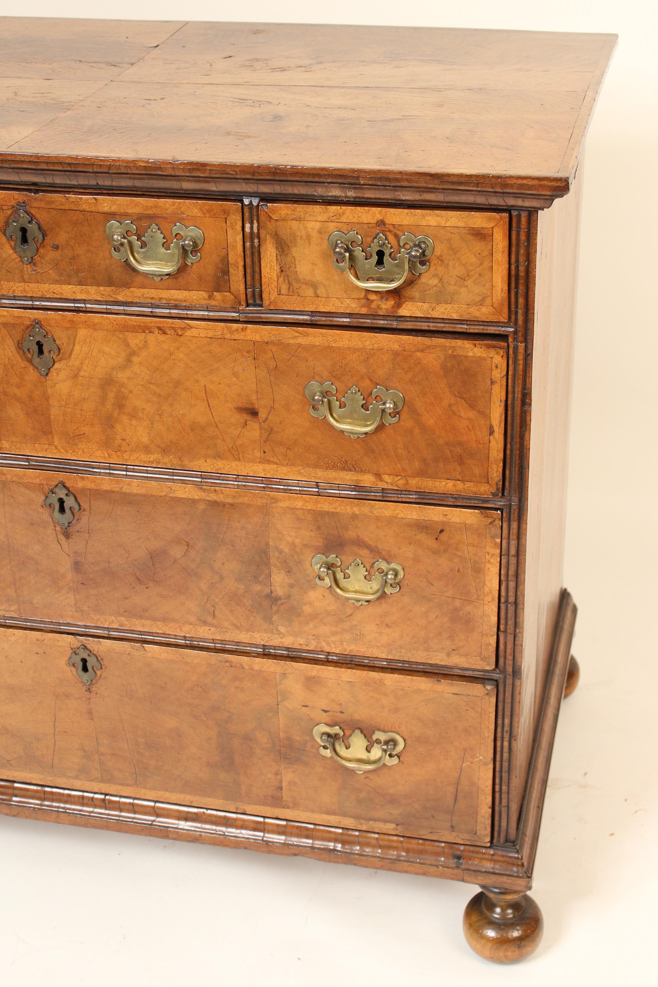 Antique William & Mary Style Chest of Drawers 2