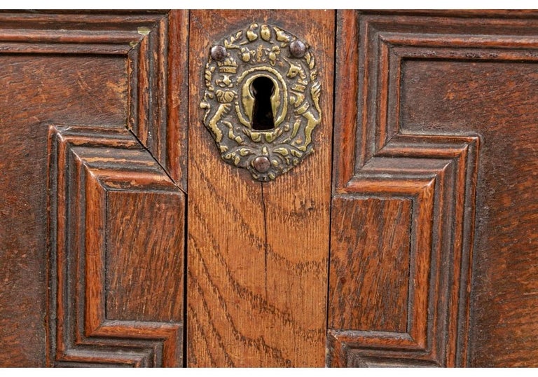 Antique William and Mary Style Chest on Stand For Sale at 1stDibs