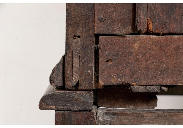 Antique William and Mary Style Chest on Stand For Sale at 1stDibs