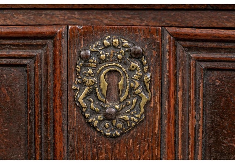 Antique William and Mary Style Chest on Stand For Sale at 1stDibs