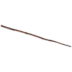Antique Willow Dark Color Walking Stick/Cane