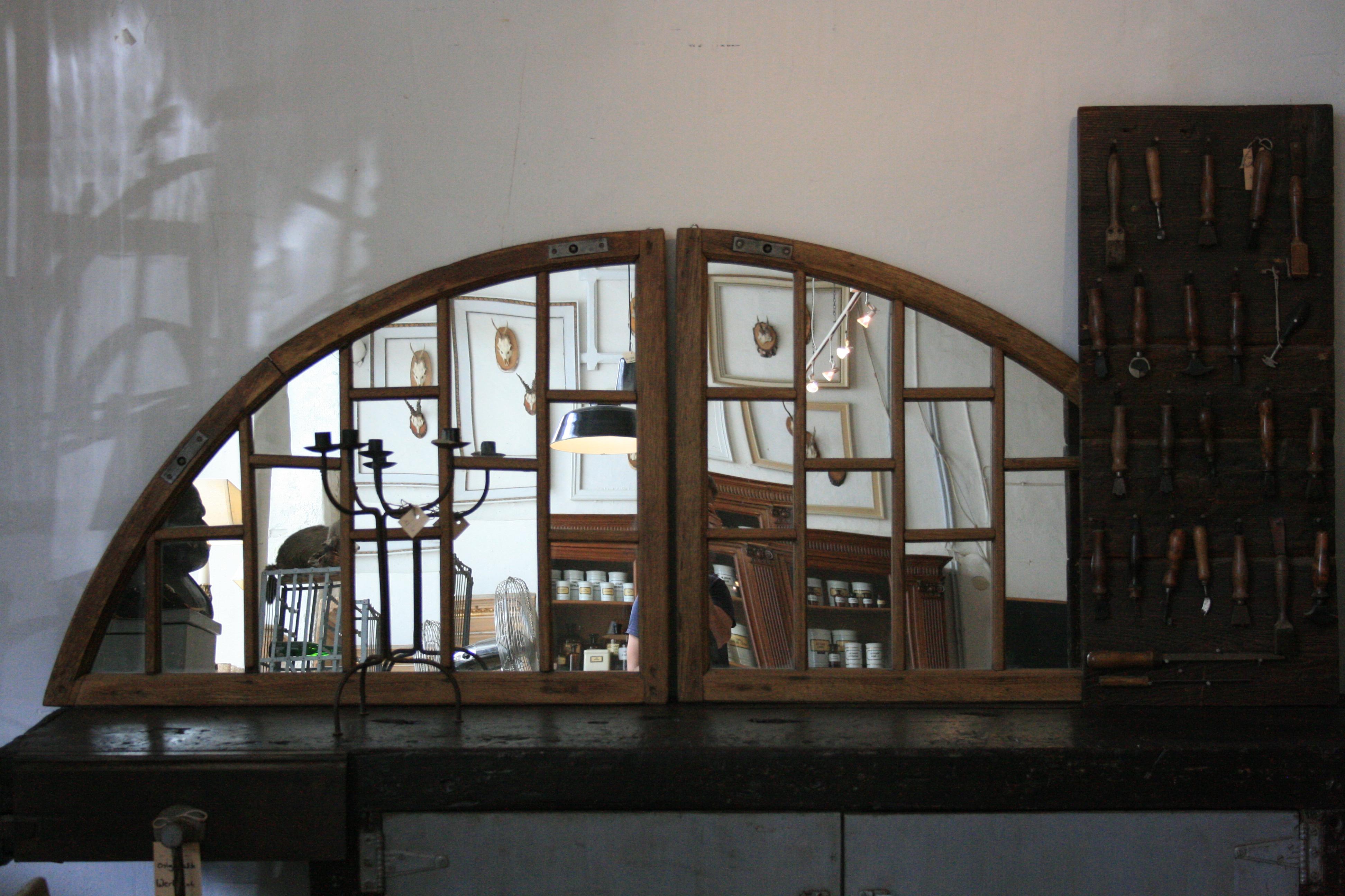 Antique Window Mirror, Swiss Patrician House 6