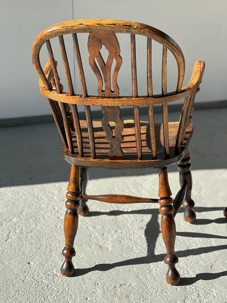 Antique Windsor archair, English,  1900 For Sale 2
