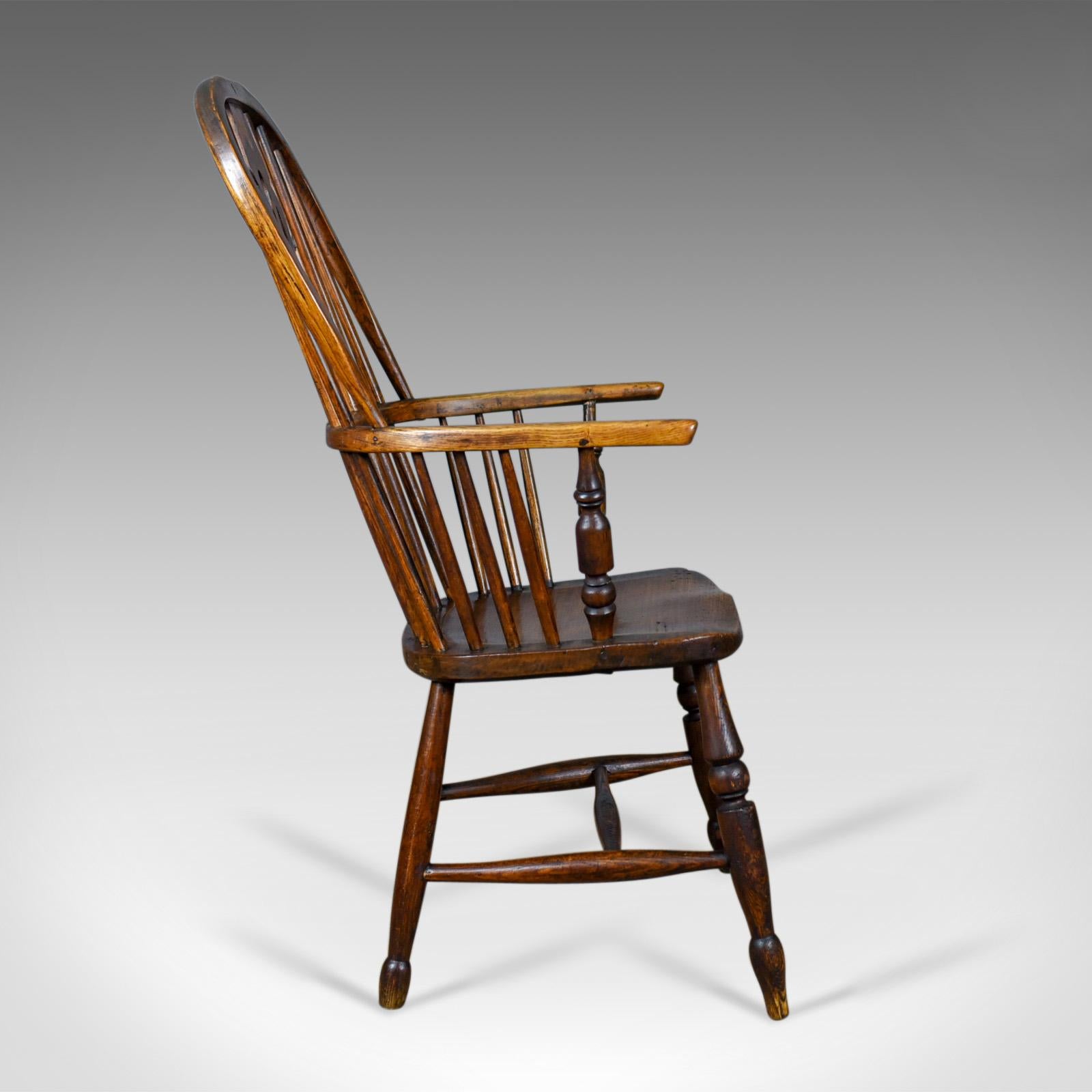 antique stick back chairs