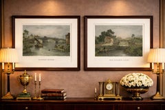 Antique Windsor Views Set – Hand Colored Engravings, England, c.1840