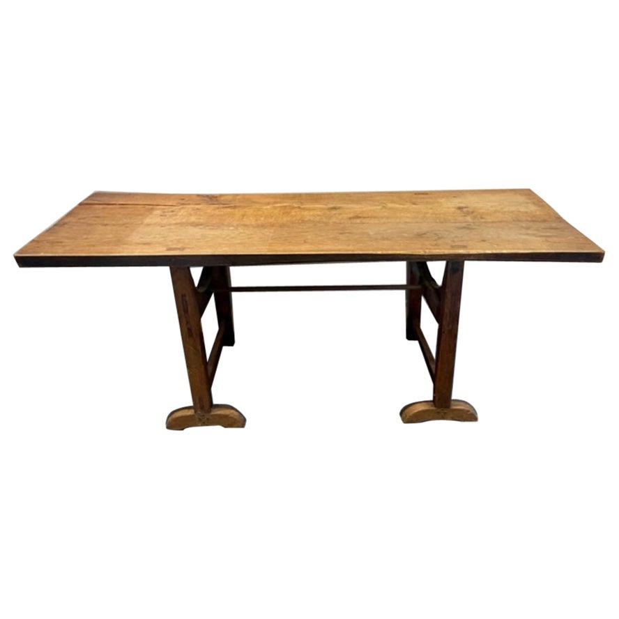 Antiker Weinfass-Tisch, FR-0235-03