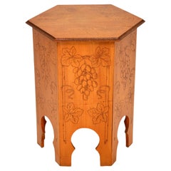 Antique Wine Cooler Side Table