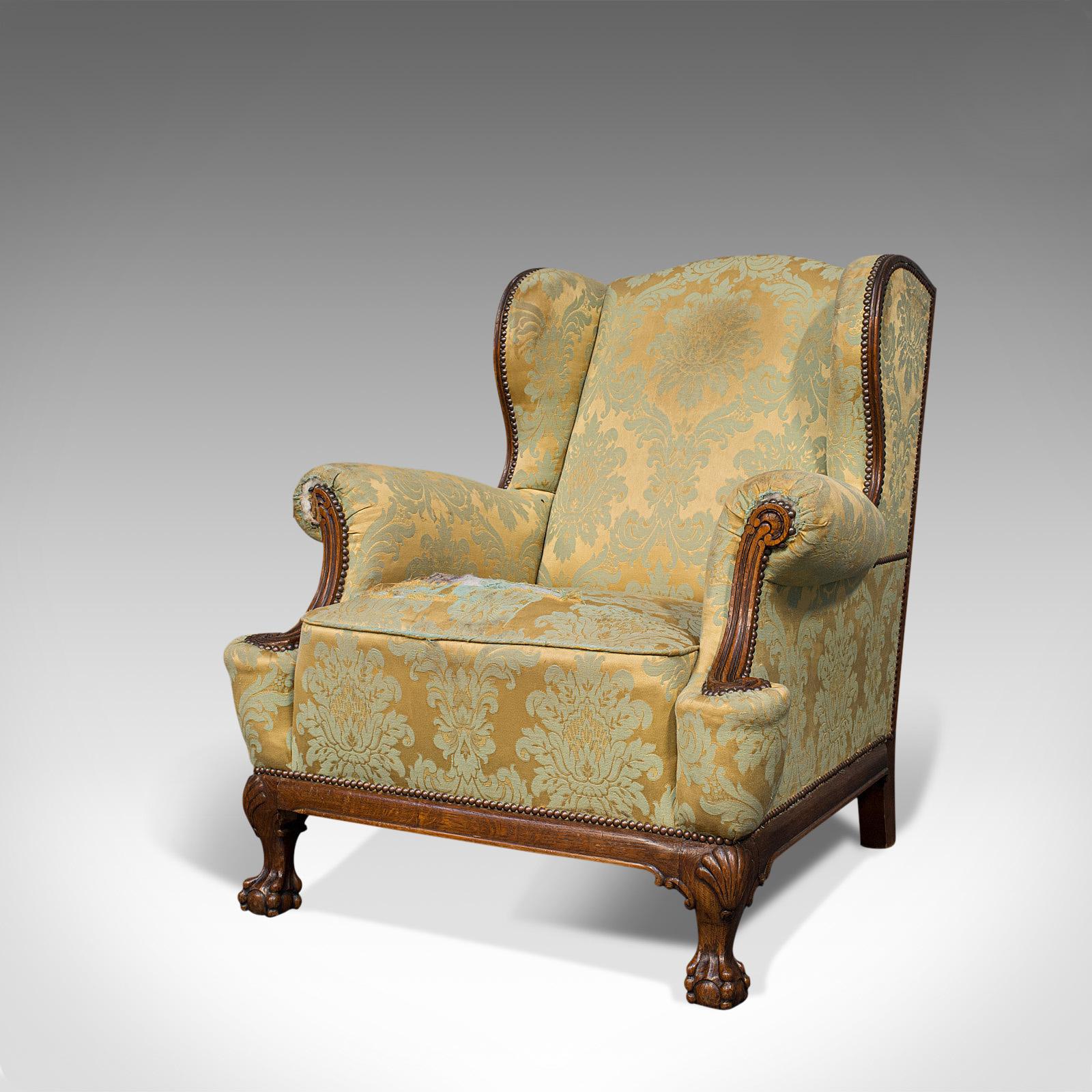 antique lounge chair