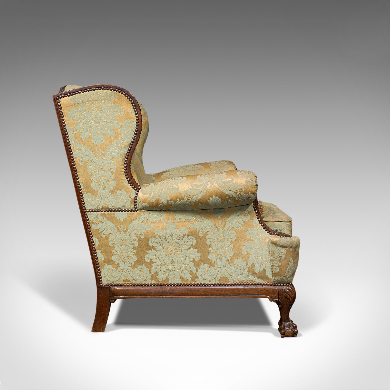 antique arm chair