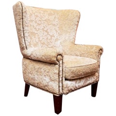 Queen Anne Wingback Chairs