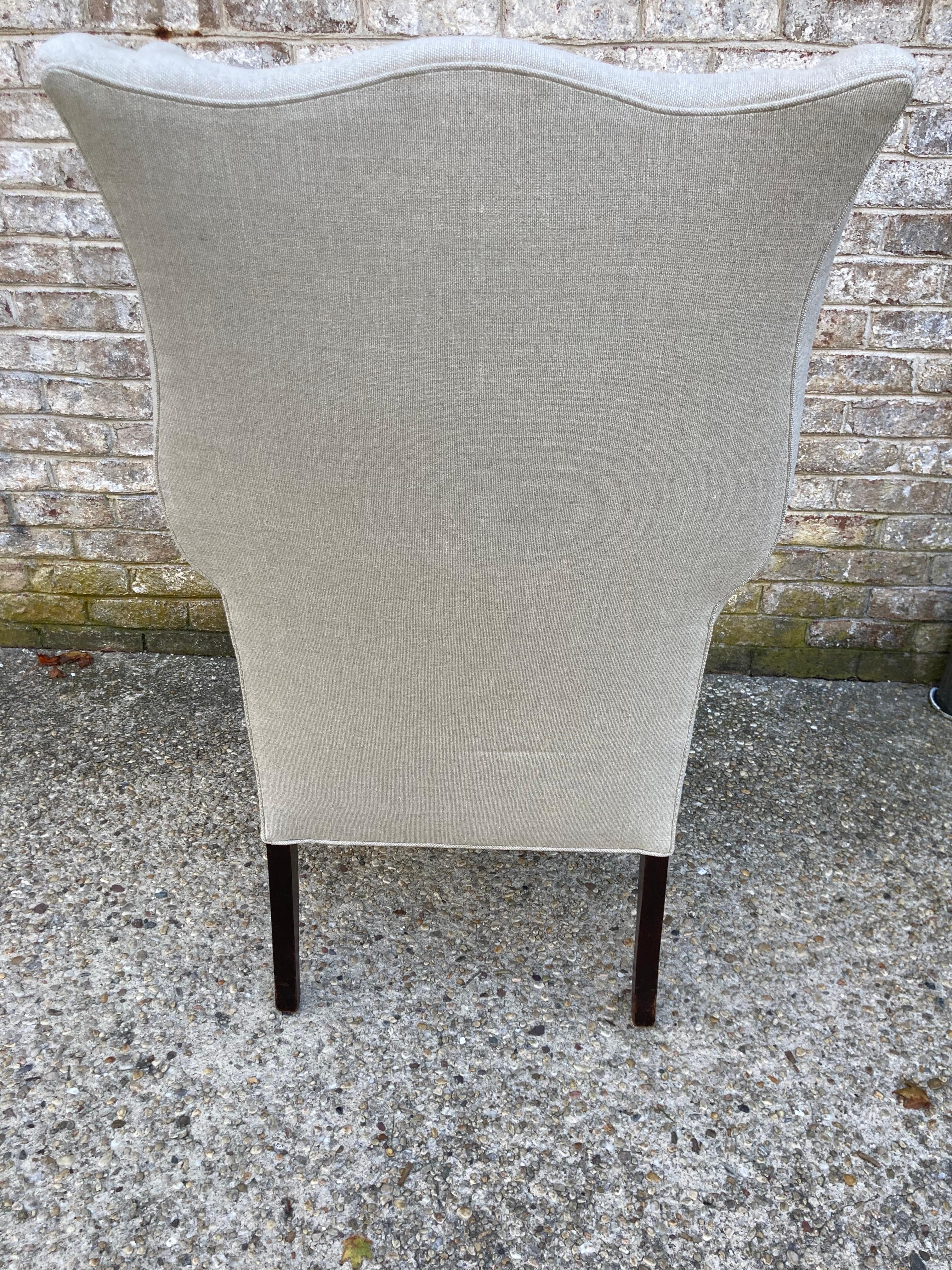 Antique Wingback Chair For Sale 2