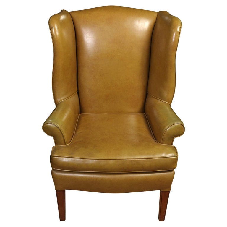 Antique Wingback Chair For Sale at 1stDibs