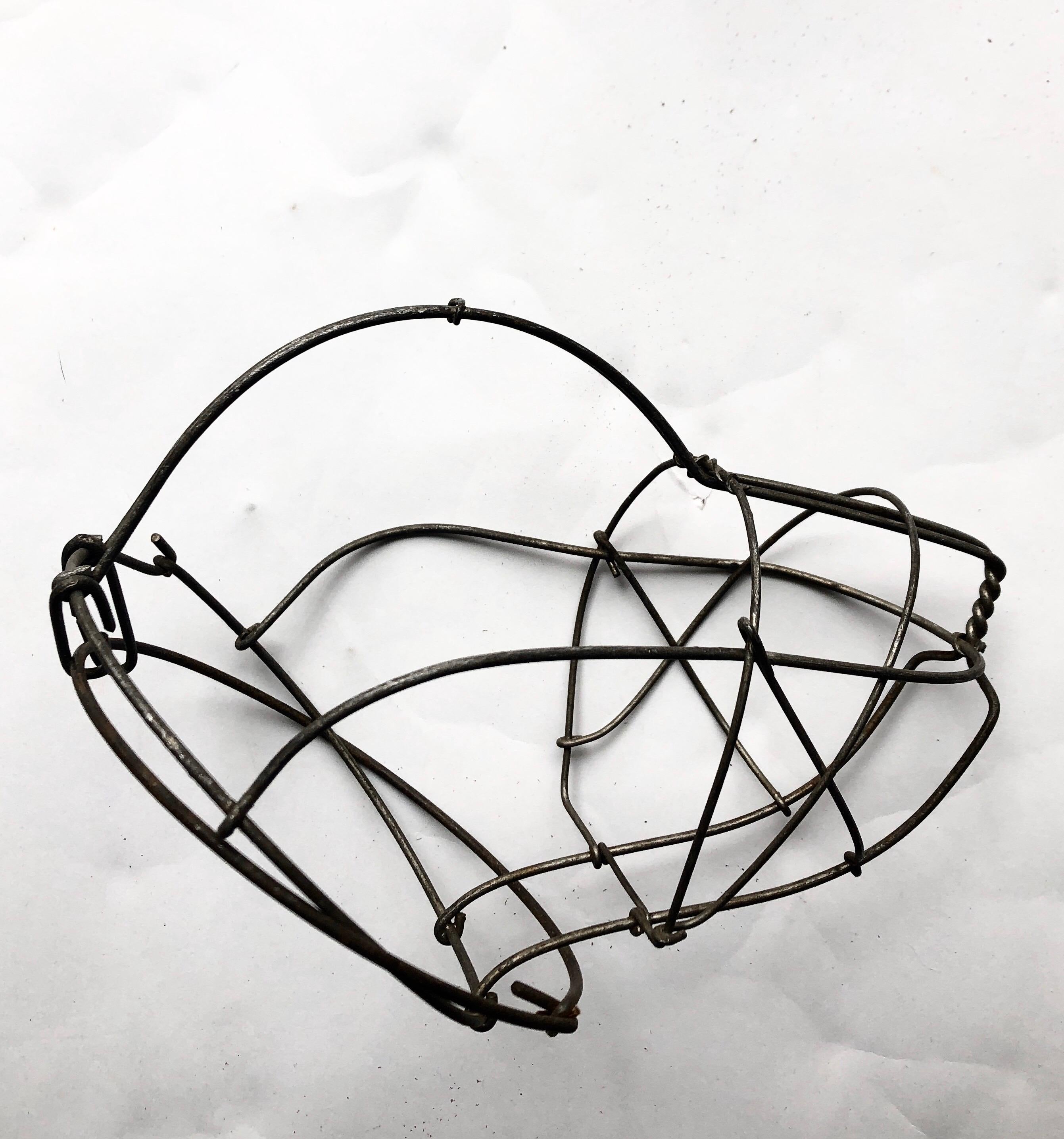 Country Antique Wire Victorian Era Dog Muzzles