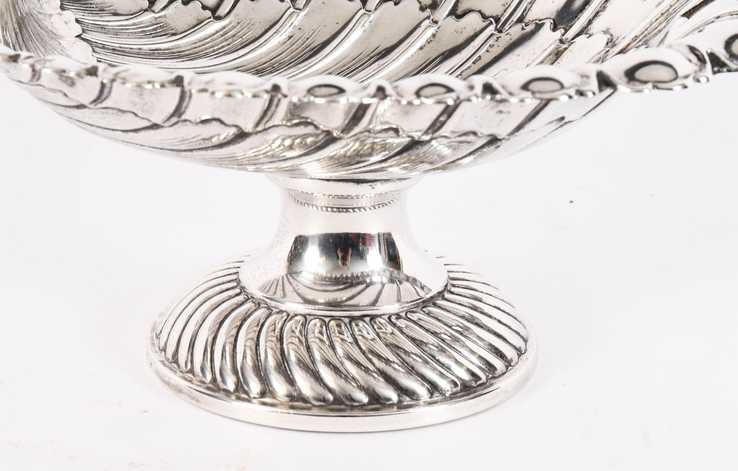 Antique WMF Silver Plated Squirrel Nut Dish 19th Century For Sale 8