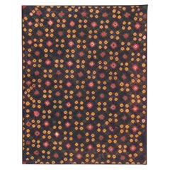 Kerchief ancien en soie teintée pour femme (chabot), Cambodge