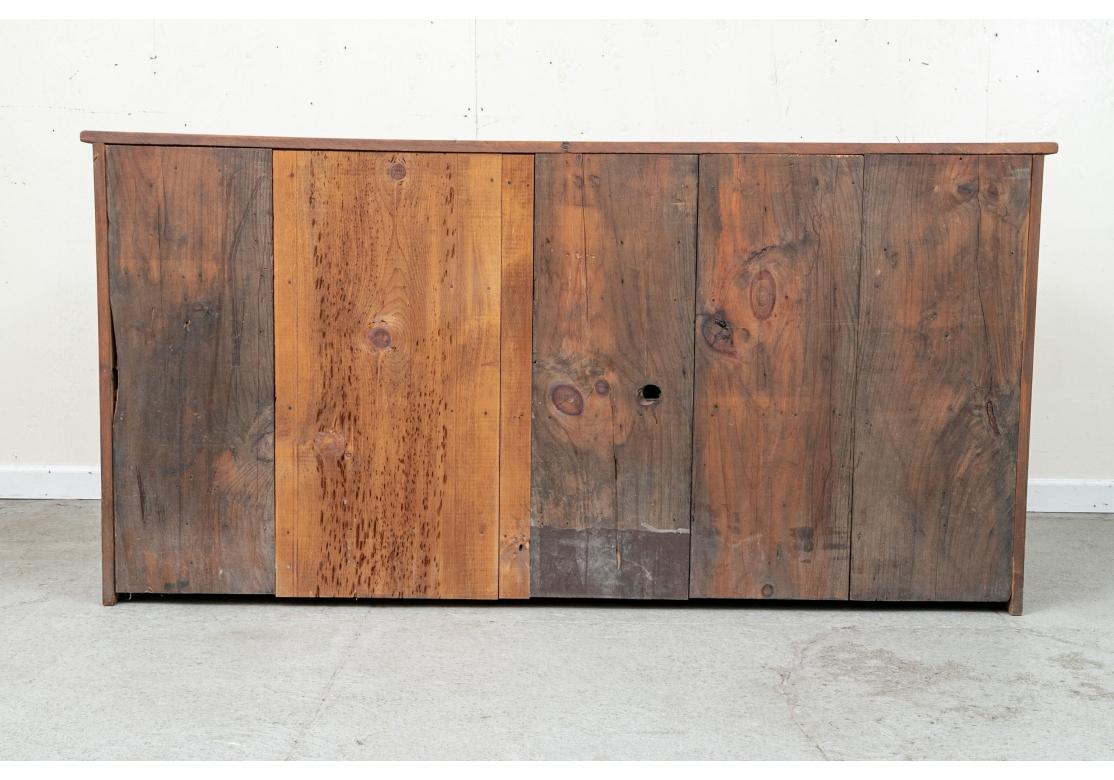 Ancienne poubelle en bois de style apothicaire  Cabinet en vente 3