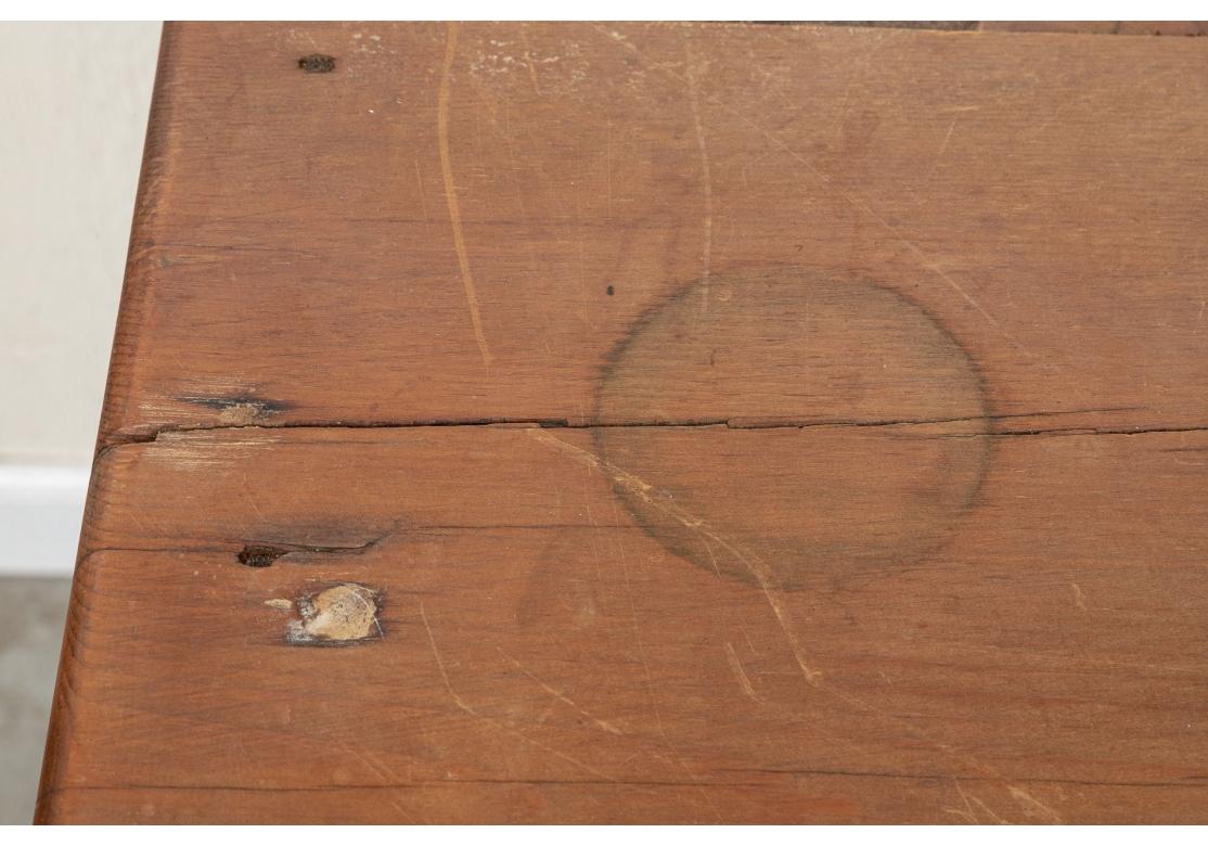 Ancienne poubelle en bois de style apothicaire  Cabinet en vente 1