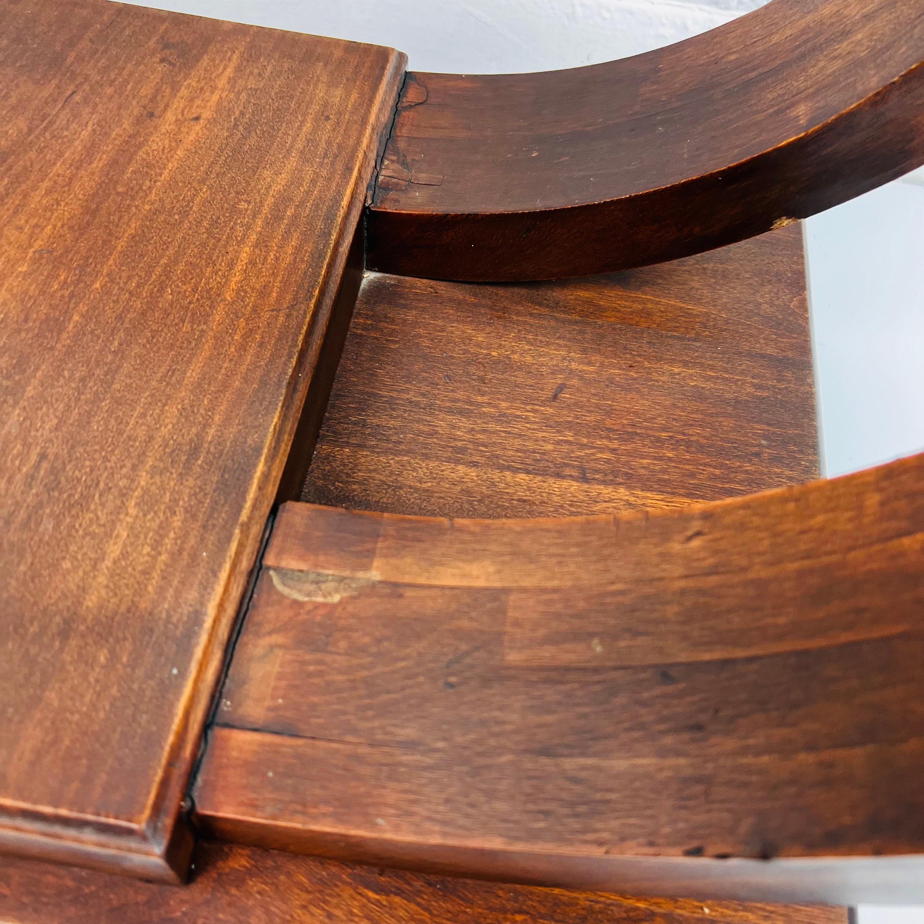 Mid-20th Century Antique Wood Art Deco Coffee Table