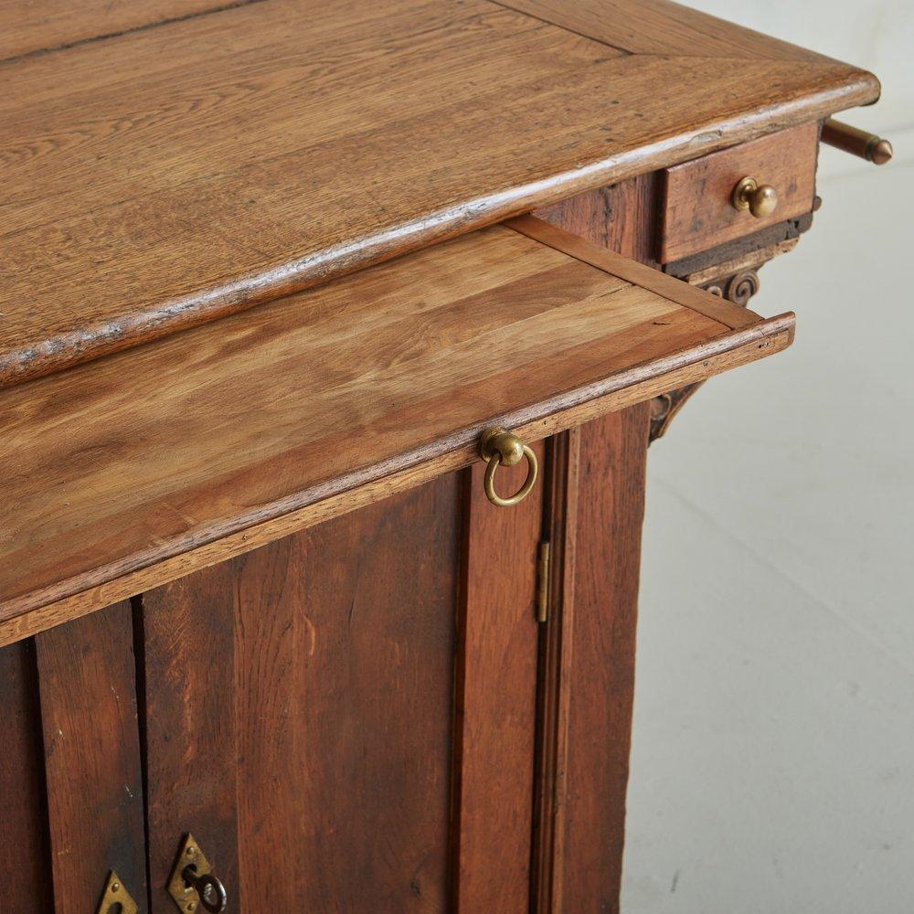 Antique Wood Cabinet or Counter, France 19th Century For Sale 1