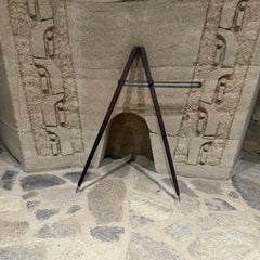 Antique Wood Compass Shop Carpenter Tool Decorative Sculpture