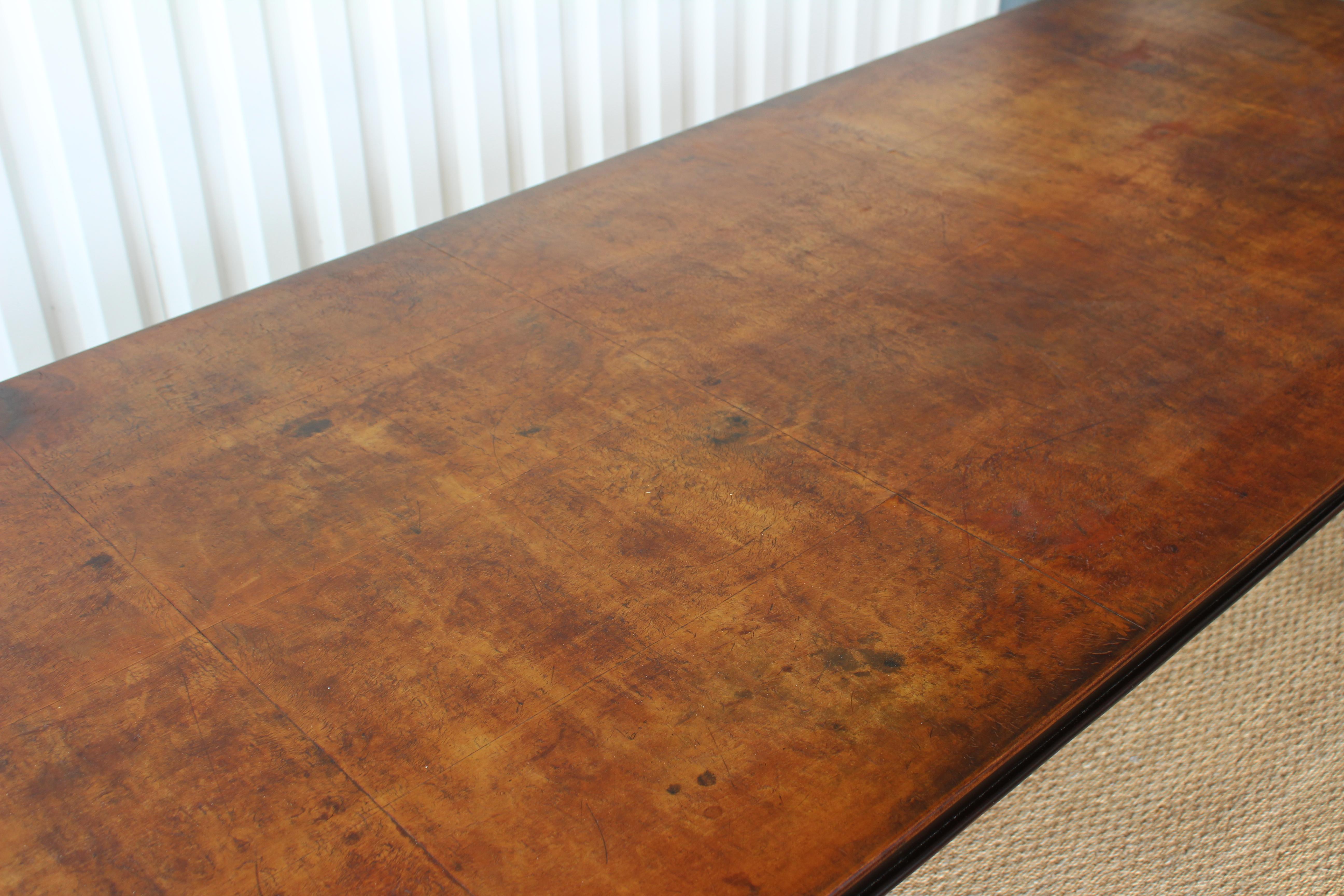 Antique Wood Dining Table, France, 1930s In Good Condition In Los Angeles, CA