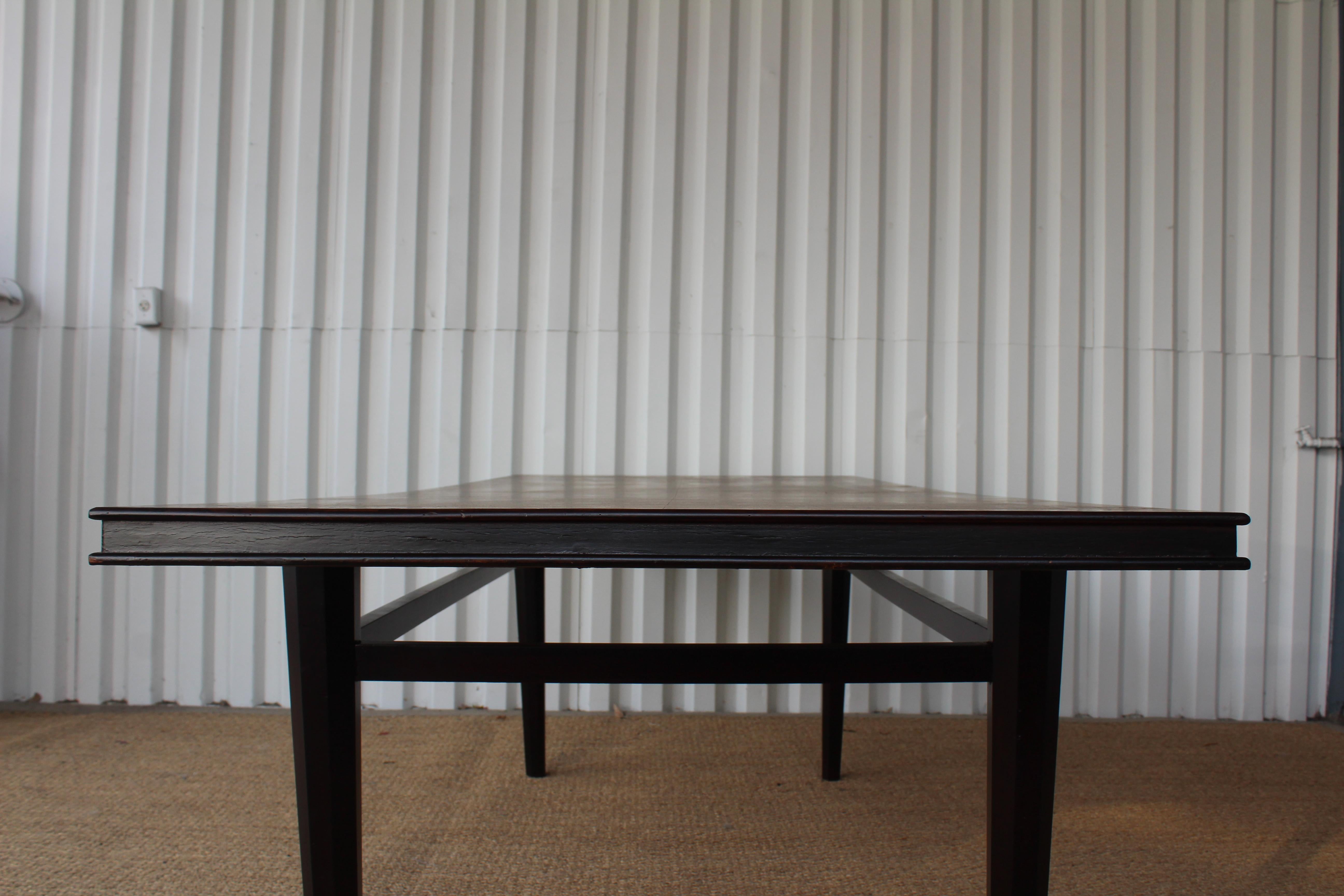 Antique Wood Dining Table, France, 1930s 2