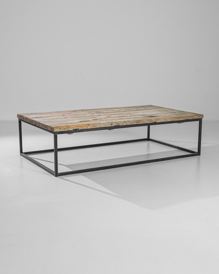 Antique Wood Door Coffee Table at 1stDibs