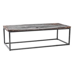 Antique Wood Door Coffee Table