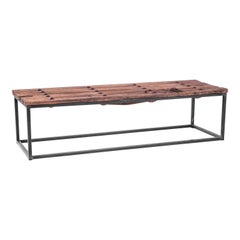 Antique Wood Door Coffee Table