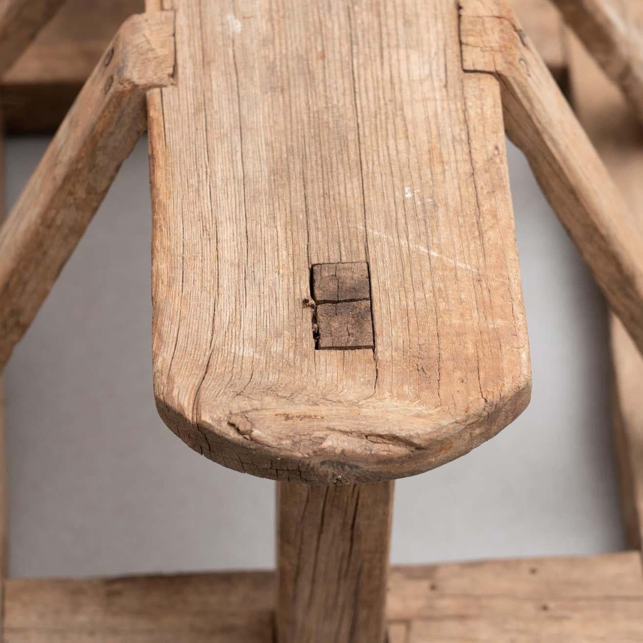 Antike Wood Farming Stroh Tierfütterung im Angebot 3