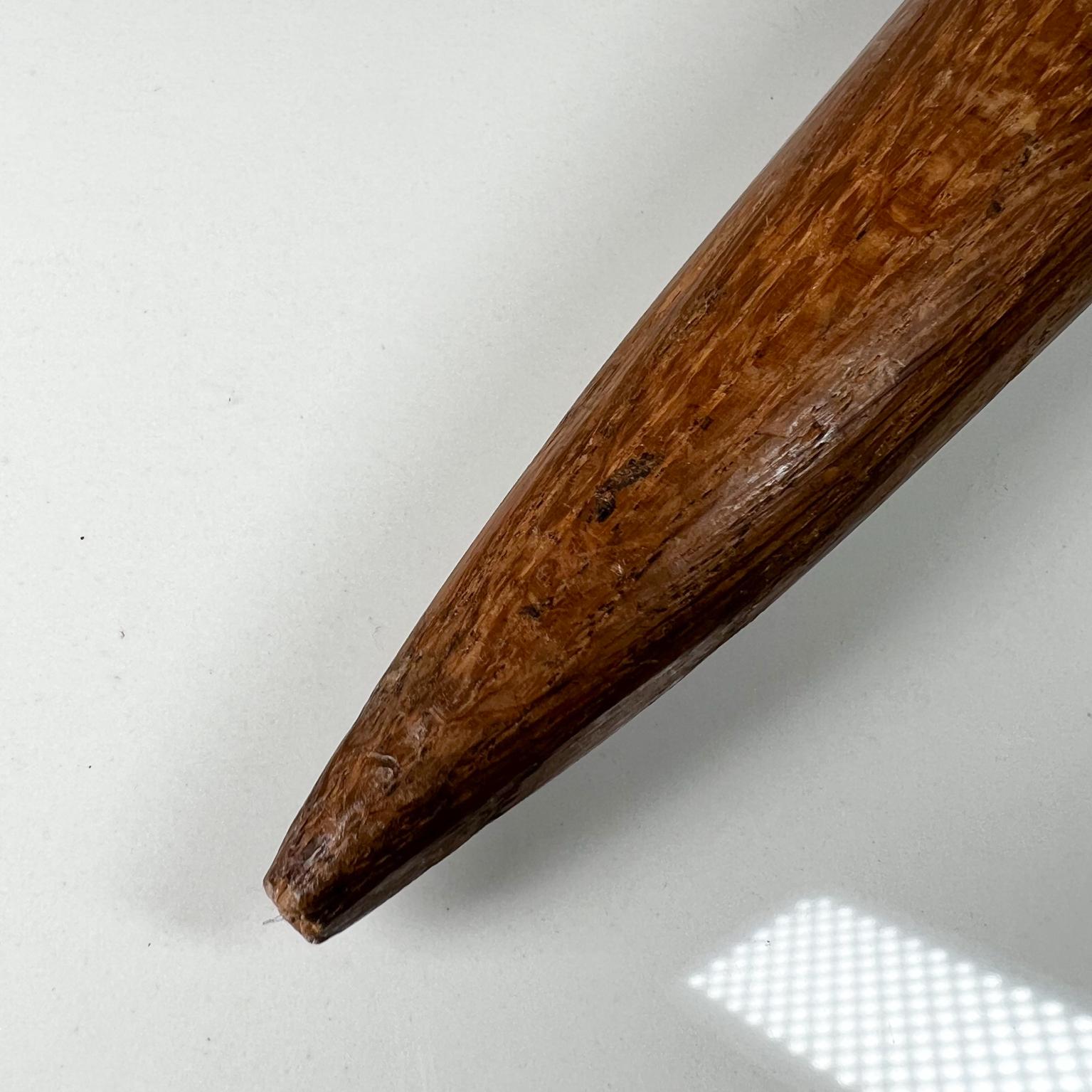 Legno Antico strumento tessile di Wood Fid per affettare le corde marine