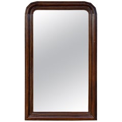 Antique Wood Frame Louis Philippe Mirror found in France