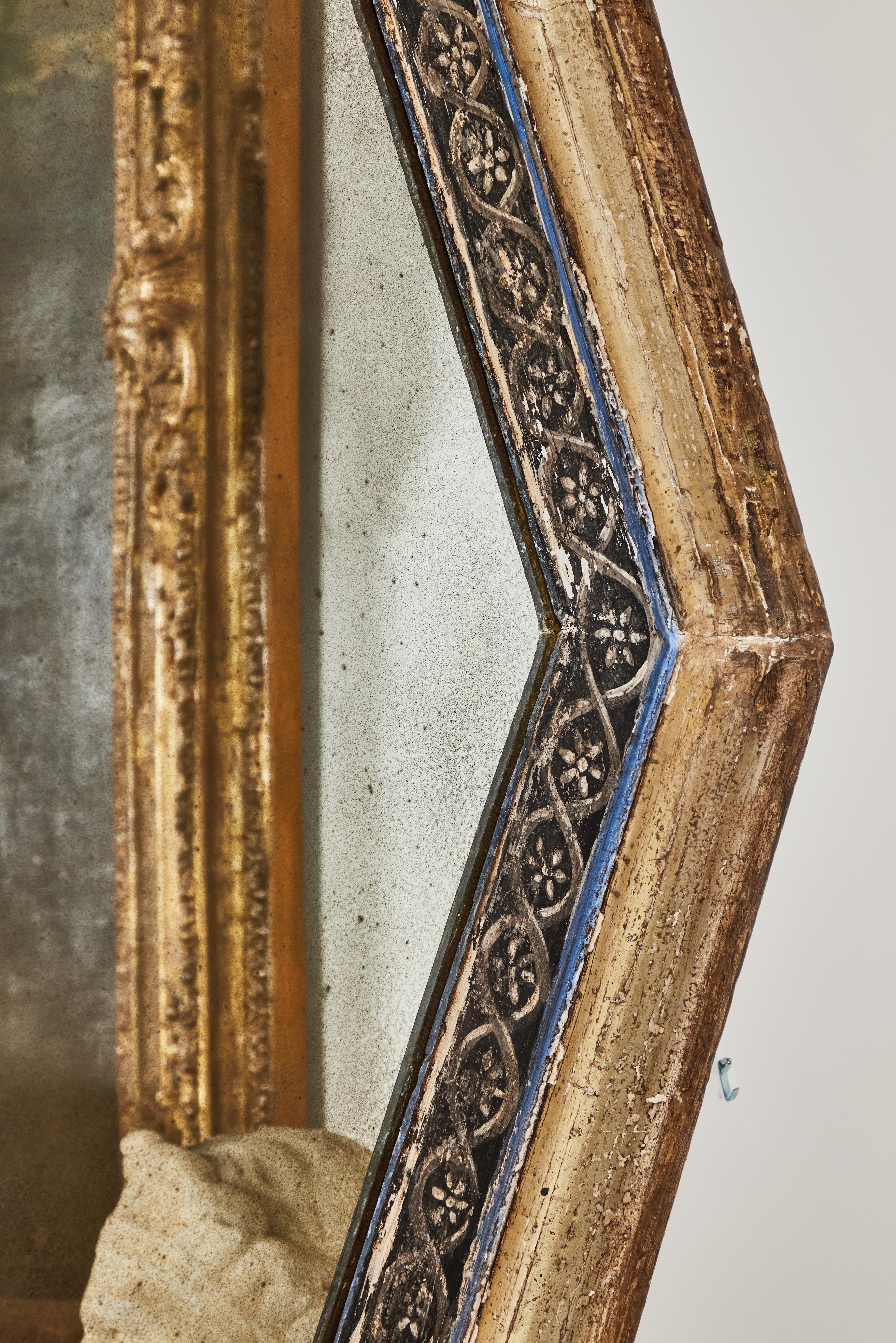Italian, Antique Wood Framed Mirrors 4