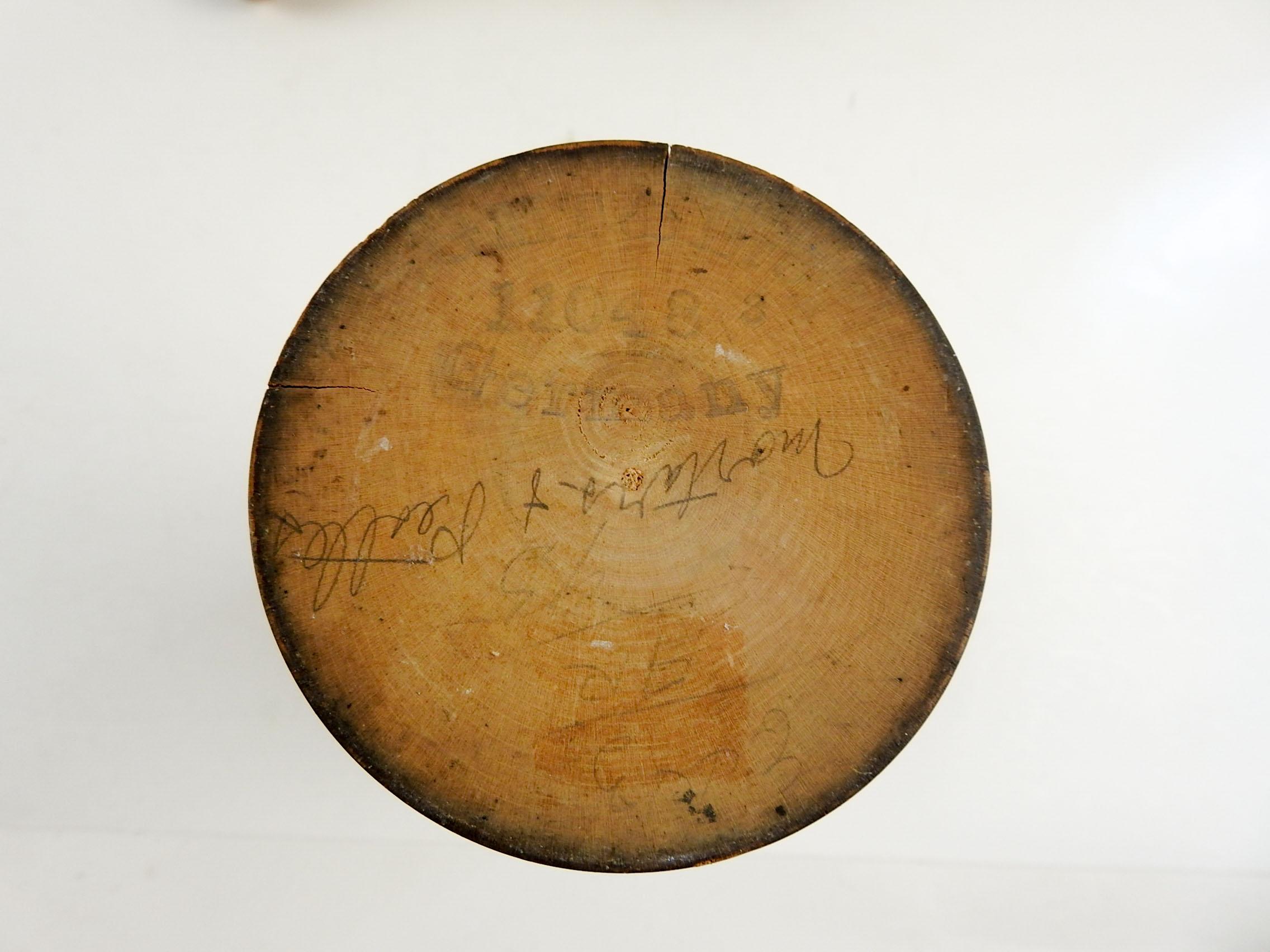 Antique Wood Mortar and Pestle For Sale at 1stDibs