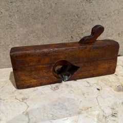 Antique Wood Moulding Plane Wooden Carpenter's Tool 1800