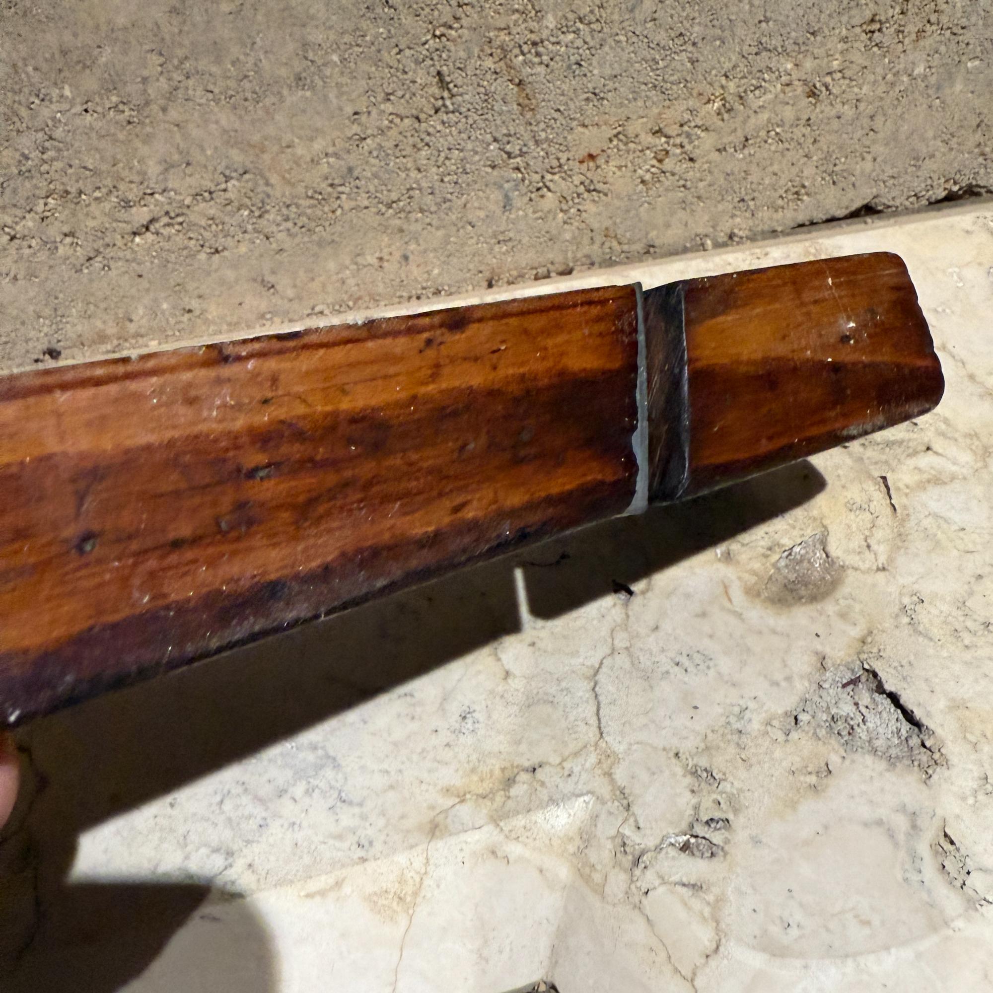 Late 19th Century Antique Wood Moulding Plane Wooden Carpenter's Tool 1800 For Sale