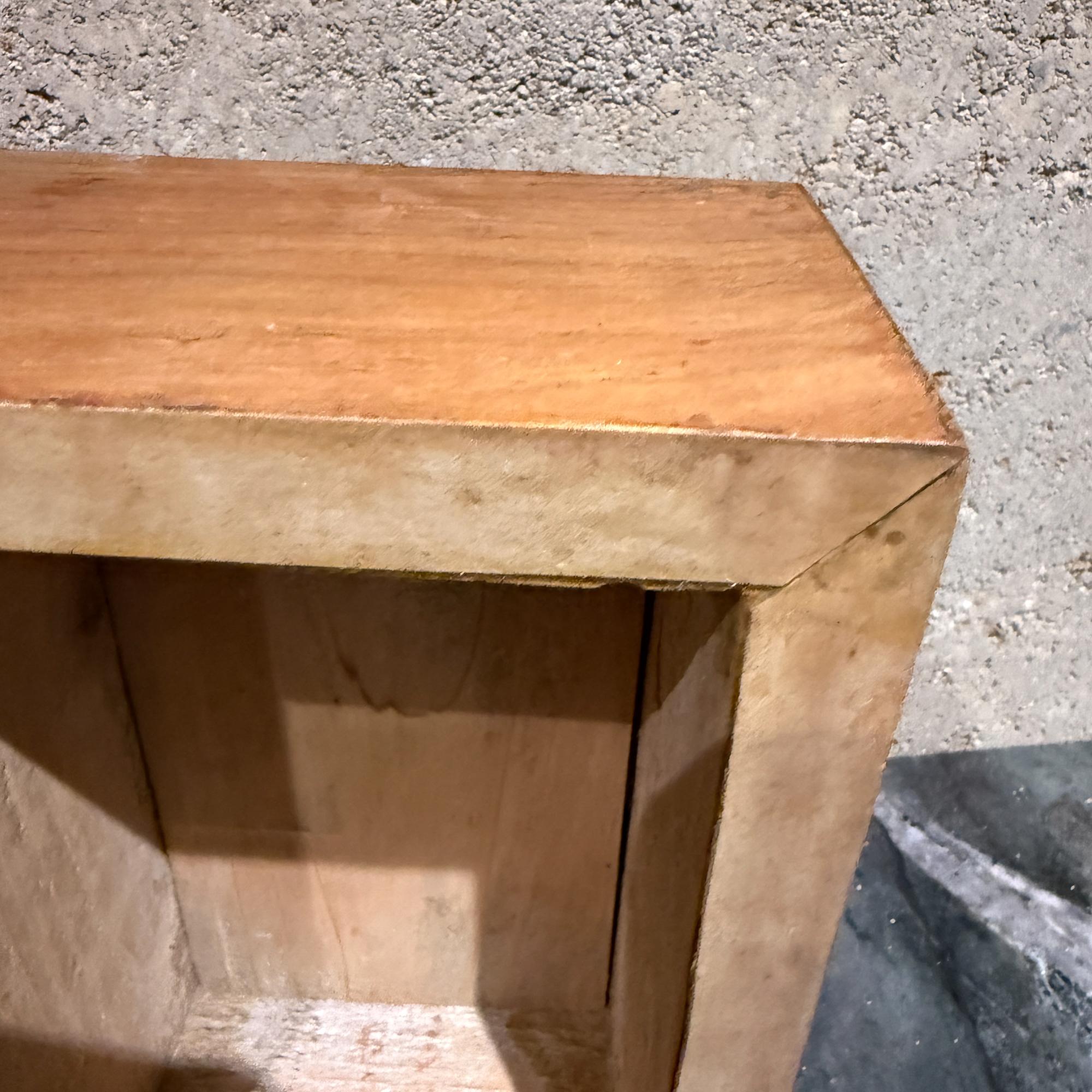 Antique Wood Studio Box Safe Keep Jewelry Handmade (boîte à bijoux ancienne en bois) en vente 5