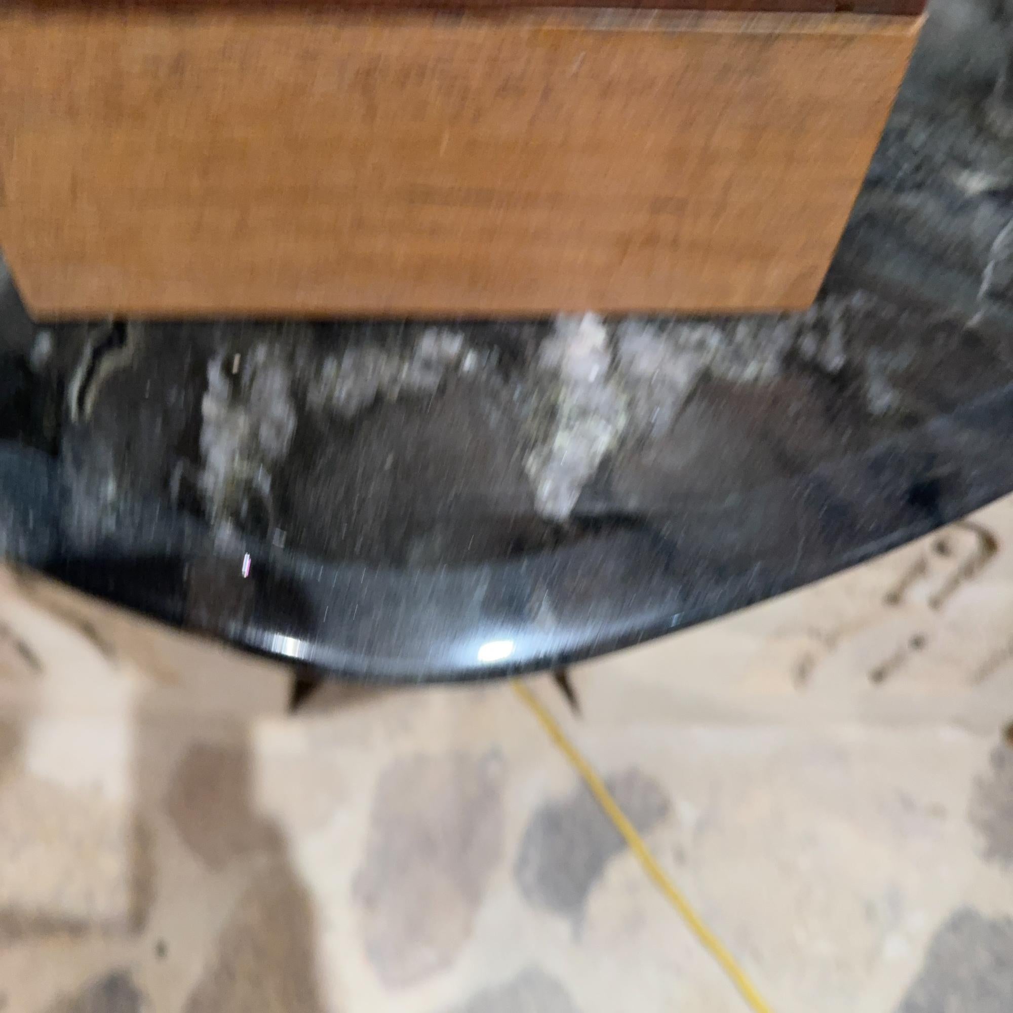 Mid-Century Modern Antique Wood Studio Box Safe Keep Jewelry Handmade (boîte à bijoux ancienne en bois) en vente