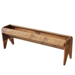 Vintage Wood Trough