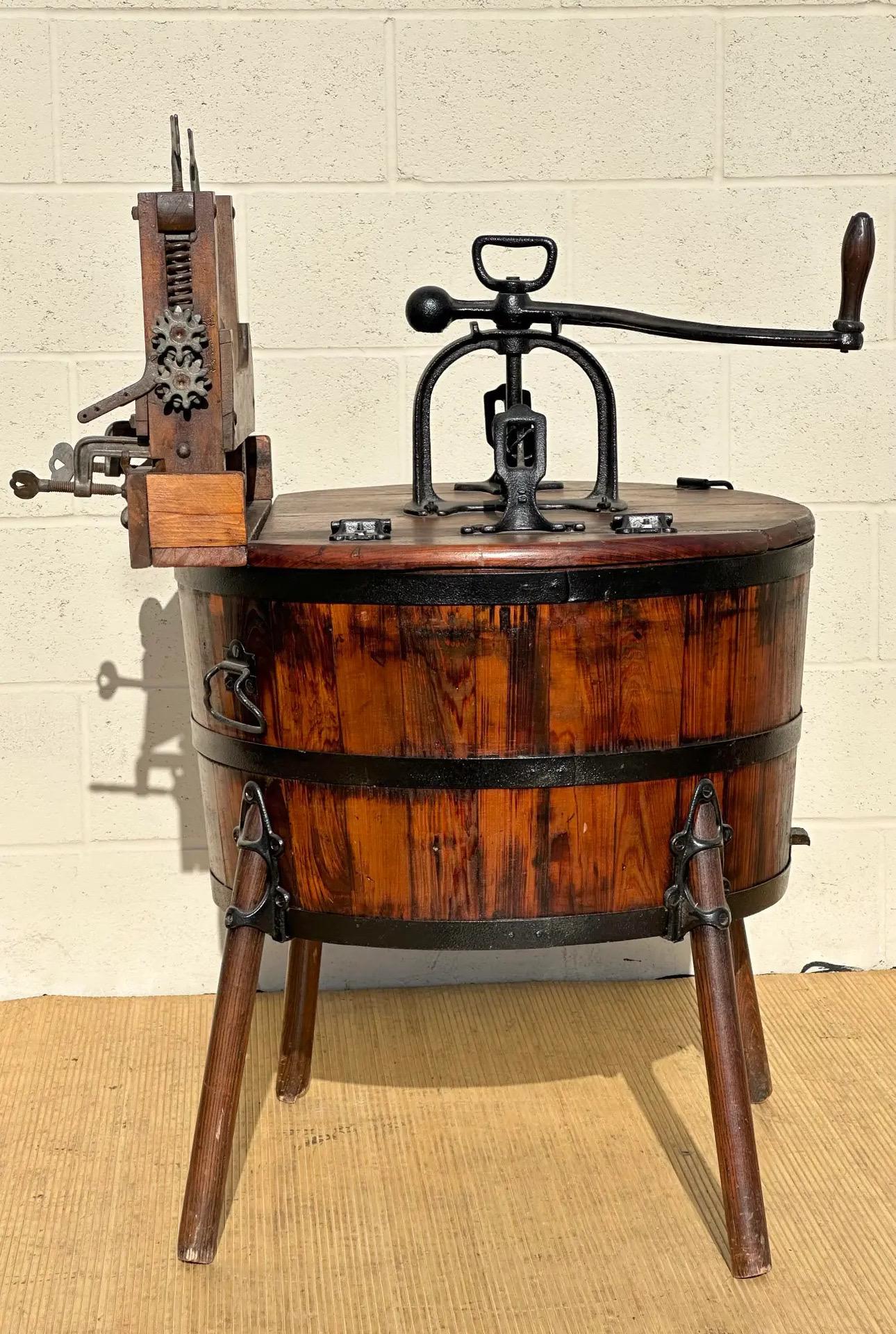lavadora de barril