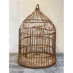 Antique Wooden Birdcage, AC-0609