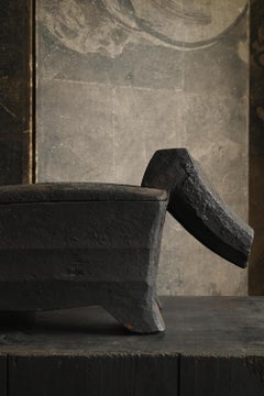 Antique wooden box from Luzon, Philippines/20th century/Ifugao