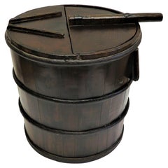 Antique Wooden Bucket