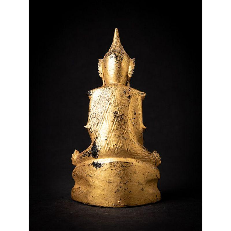 XIXe siècle Bouddha birman Shan ancien en bois de Birmanie en vente
