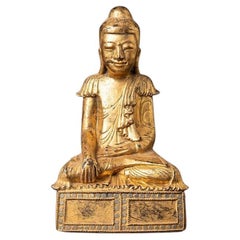 Antique wooden Burmese Shan Buddha from Burma Antique wooden Burmese Shan Buddha from Burma