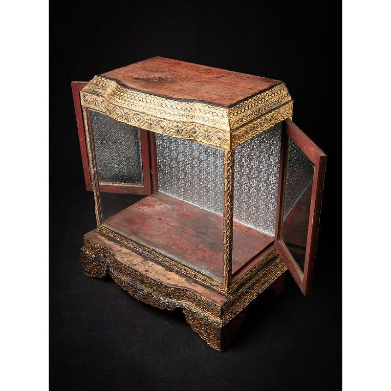 Temple birman ancien en bois de Birmanie en vente 5